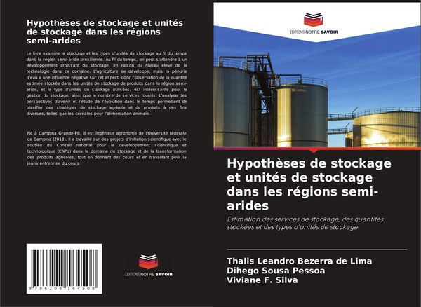 Produktbild: Hypoth&egrave;ses de stockage et unit&eacute;s de stockage dans les r&eacute;gions semi-arides