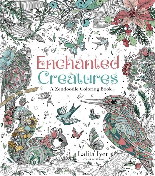 Produktbild: Enchanted Creatures: A Zendoodle Coloring Book