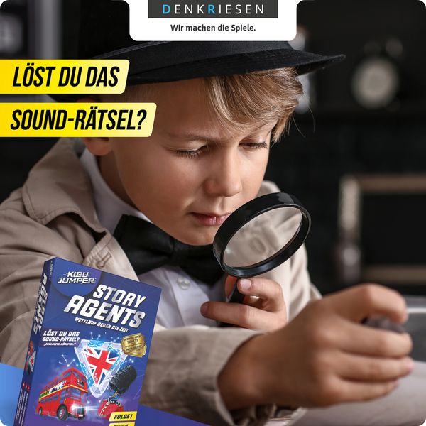 Produktbild: DENKRIESEN - KIBU JUMPER&reg; - Story Agents - London - "Wettlauf gegen die Zeit"