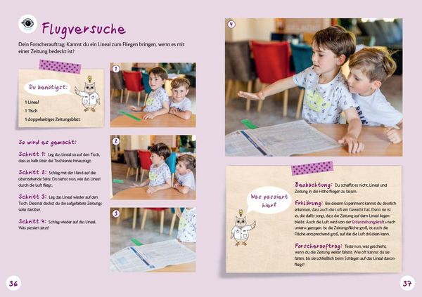 Produktbild: Experimentierspass f&uuml;r die Kleinsten. 25 leichte Experimente f&uuml;r Kinder ab 3 Jah