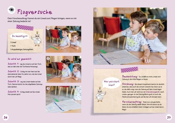 Produktbild: Experimentierspaß für die Kleinsten. 25 leichte Experimente für Kinder ab 3 Jahren. Schwebende Eier, Fluchtpfeffer, Rasierschaum-Regenwolken u.v.m. Le
