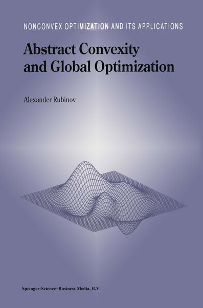Produktbild: Abstract Convexity and Global Optimization