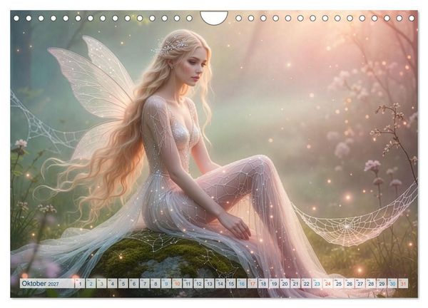 Produktbild: Das Jahr der Zauberwesen (Wandkalender 2027 DIN A4 quer), CALVENDO Monatskalender