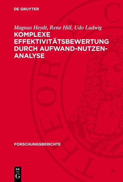 Produktbild: Komplexe Effektivit&auml;tsbewertung durch Aufwand-Nutzen-Analyse