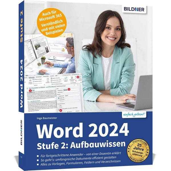 Produktbild: Word 2024 - Stufe 2: Aufbauwissen