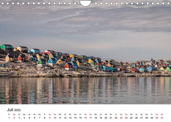 Produktbild: Gr&ouml;nlands Westen (Wandkalender 2022 DIN A4 quer)