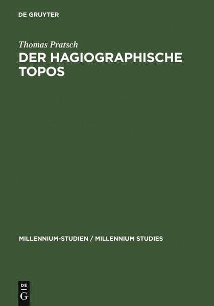 Produktbild: Der hagiographische Topos