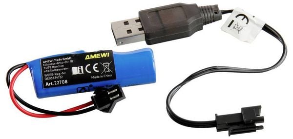 Produktbild: Amewi 1:24 Baufahrzeug Baufahrzeug mit Lichteffekt
