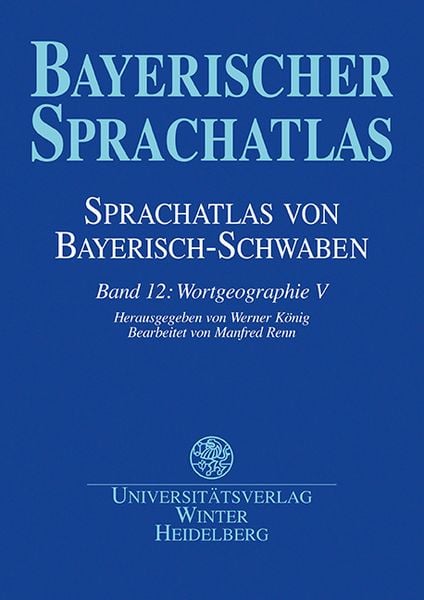 Produktbild: Sprachatlas von Bayerisch-Schwaben (SBS) / Wortgeographie V