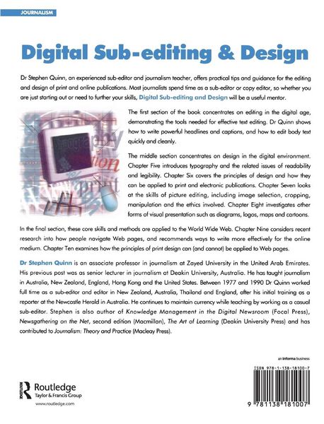 Produktbild: Digital Sub-Editing and Design