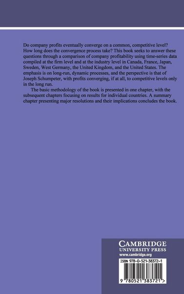 Produktbild: The Dynamics of Company Profits
