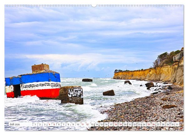 Produktbild: Fischland zwischen Ostsee und Bodden (Wandkalender 2026 DIN A2 quer), CALVENDO Monatskalender