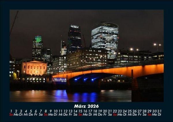 Produktbild: London - Impressionen 2026 Fotokalender DIN A5