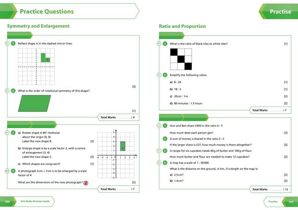Produktbild: Ks3 Maths Foundation Level All-In-One Complete Revision and Practice