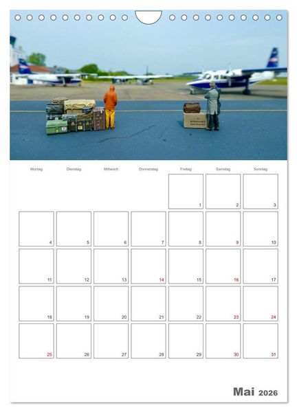 Produktbild: Wangerooge - Gl&uuml;cksort f&uuml;r Gro&szlig; und Klein (Wandkalender 2026 DIN A4 hoch), CALVENDO Monatskalender