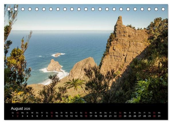Produktbild: Teneriffa - Insel des ewigen Fr&uuml;hlings (Tischkalender 2026 DIN A5 quer), CALVENDO Monatskalender