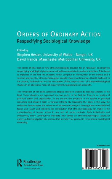 Produktbild: Orders of Ordinary Action