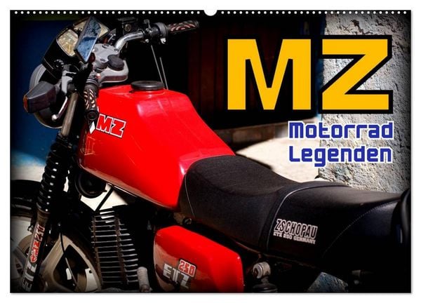 Produktbild: Motorrad-Legenden - MZ (Wandkalender 2026 DIN A2 quer), CALVENDO Monatskalender