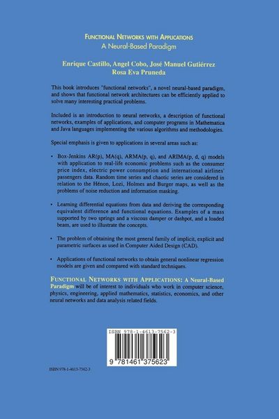 Produktbild: Functional Networks with Applications