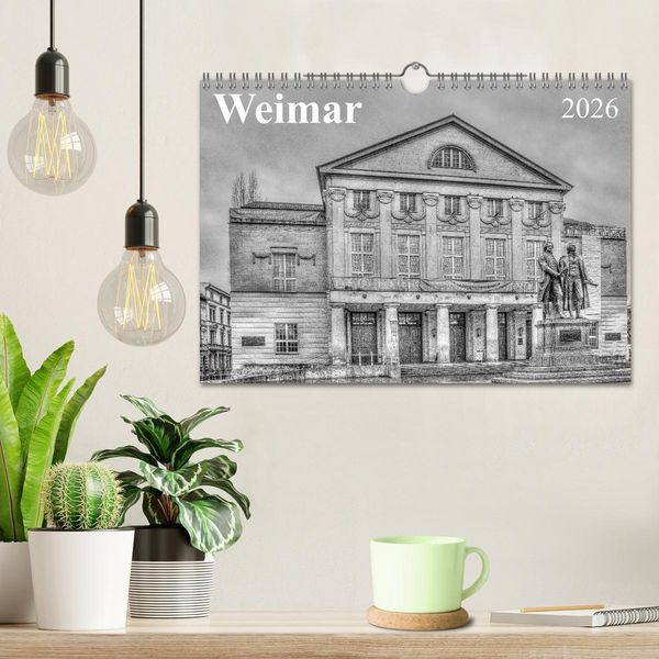 Produktbild: Weimar (Wandkalender 2026 DIN A4 quer), CALVENDO Monatskalender