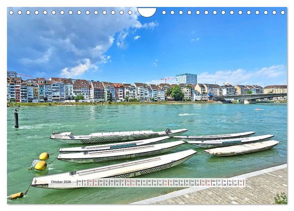Produktbild: Rechts und links des Rheins. Mit dem Wohnmobil unterwegs. (Wandkalender 2026 DIN A4 quer), CALVENDO Monatskalender