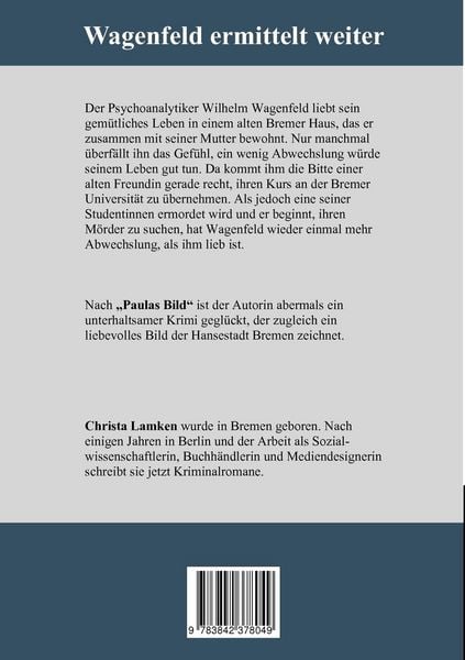 Produktbild: Wagenfeld ermittelt weiter