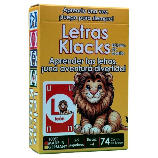 Produktbild: Letras Klacks &ndash; Das spanische Alphabet spielerisch entdecken (Pocket Edition)
