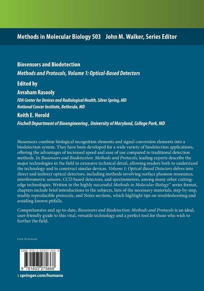 Produktbild: Biosensors and Biodetection