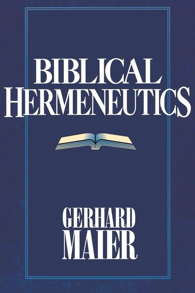 Produktbild: Biblical Hermeneutics
