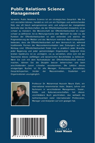 Produktbild: Public Relations Science Management
