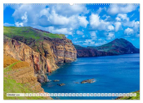 Produktbild: Madeira &ndash; Juwel im Atlantik (hochwertiger Premium Wandkalender 2026 DIN A2 quer), Kunstdruck in Hochglanz