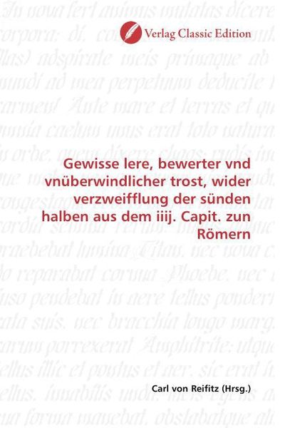 Produktbild: Gewisse lere, bewerter vnd vn&uuml;berwindlicher trost, wider ver