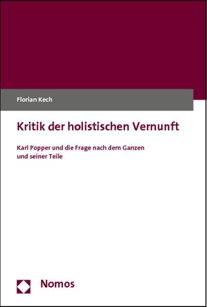 Produktbild: Kritik der holistischen Vernunft