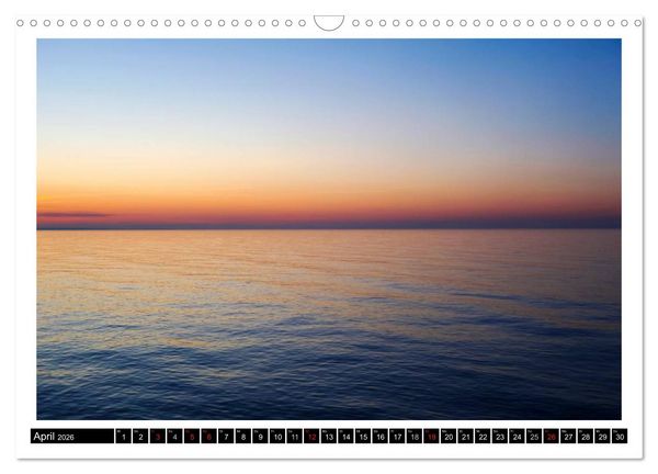 Produktbild: Nordsee & Ostsee (Wandkalender 2026 DIN A3 quer), CALVENDO Monatskalender