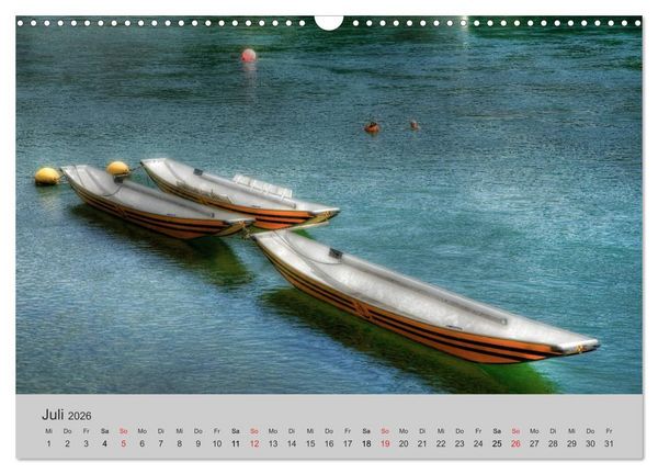 Produktbild: Basel, eine Stadt am Rhein (Wandkalender 2026 DIN A3 quer), CALVENDO Monatskalender