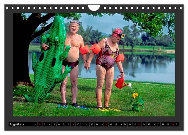Produktbild: GSCHEIT BLED - Humorfotografie (Wandkalender 2026 DIN A4 quer), CALVENDO Monatskalender