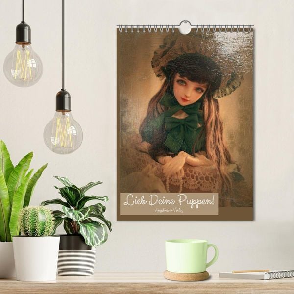 Produktbild: Lieb deine Puppen! (Wandkalender 2026 DIN A4 hoch), CALVENDO Monatskalender