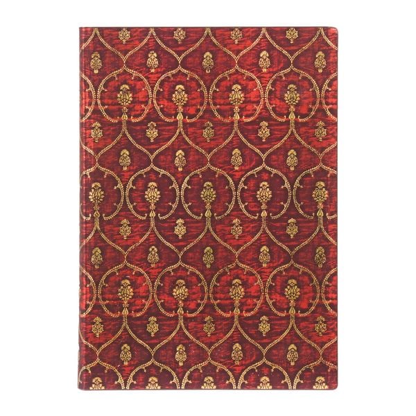 Produktbild: Softcover Notizbuch Samtrot, Midi, LIN