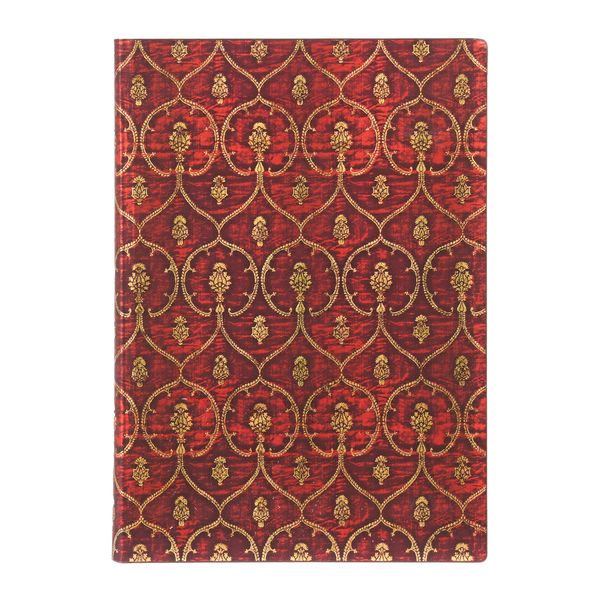 Produktbild: Softcover Notizbuch Samtrot, Midi, UNL