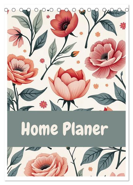 Home Planer (Desk Calendar 2026 DIN A5 portrait), CALVENDO 12 Month DeskCalendar