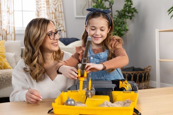 Produktbild: Kinetic Sand Baustellen Koffer