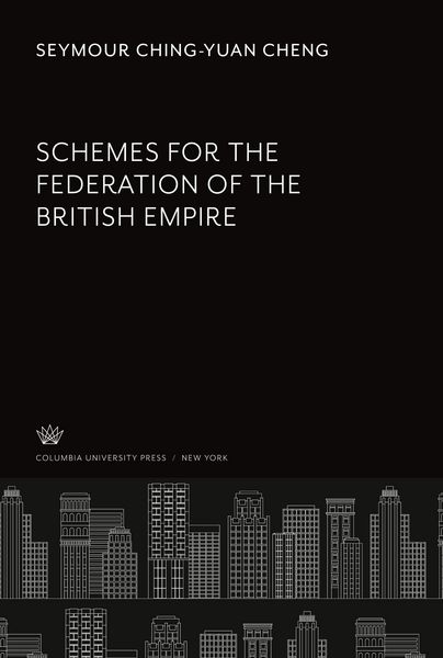 Produktbild: Schemes for the Federation of the British Empire