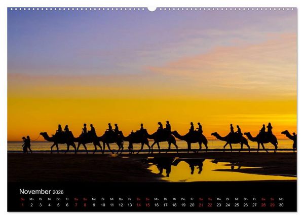 Produktbild: Australien - Der Westen (hochwertiger Premium Wandkalender 2026 DIN A2 quer), Kunstdruck in Hochglanz