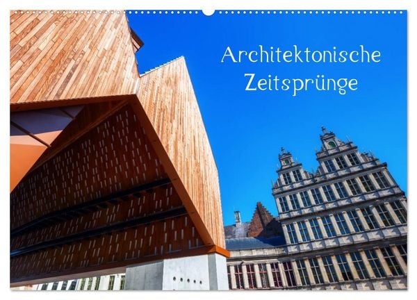 Produktbild: Architektonische Zeitspr&uuml;nge (Wandkalender 2026 DIN A2 quer), CALVENDO Monatskalender