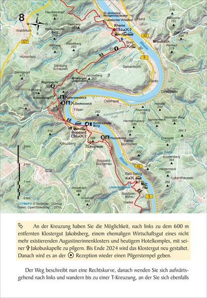 Produktbild: Linksrheinischer Jakobsweg von K&ouml;ln nach Bingen