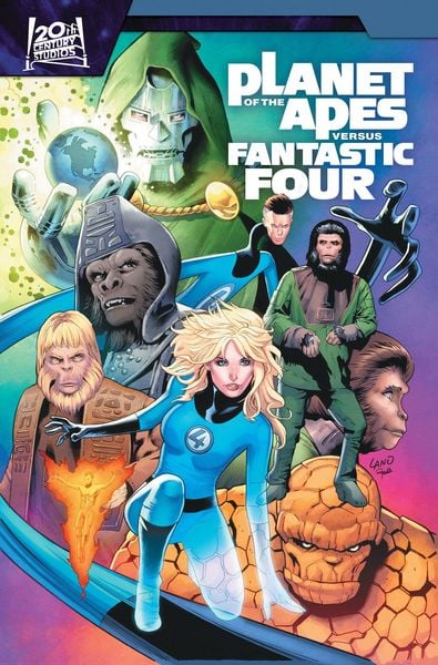 Produktbild: Planet Of The Apes Vs. Fantastic Four