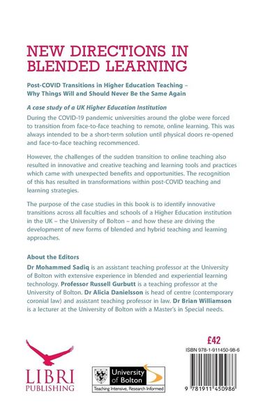 Produktbild: New Directions in Blended Learning
