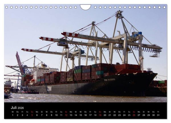 Produktbild: Hansestadt Hamburg (Wandkalender 2026 DIN A4 quer), CALVENDO Monatskalender