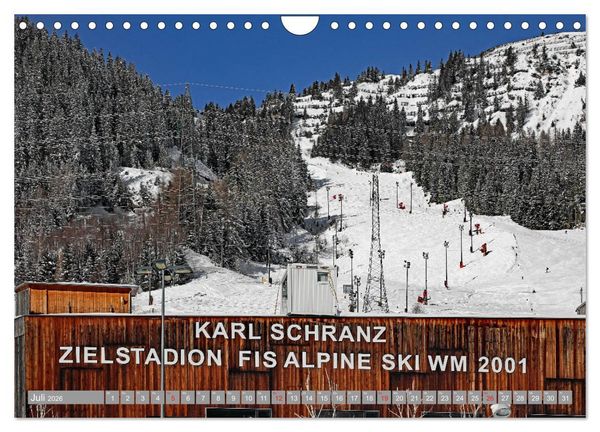 Produktbild: St. Anton am Arlberg (Wandkalender 2026 DIN A4 quer), CALVENDO Monatskalender