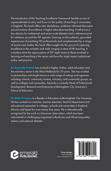 Produktbild: Teaching Excellence in Higher Education